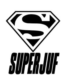 Sticker Super Juf