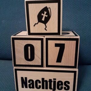 Aftelblokken Sinterklaas