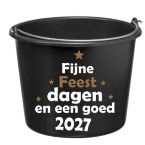 Fijne feestdagen 2027 emmer